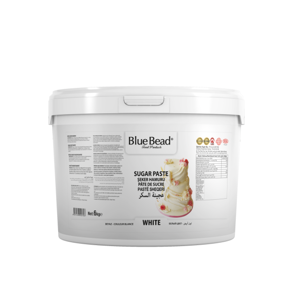 Blue Bead Beyaz Şeker Hamuru  6 KG
