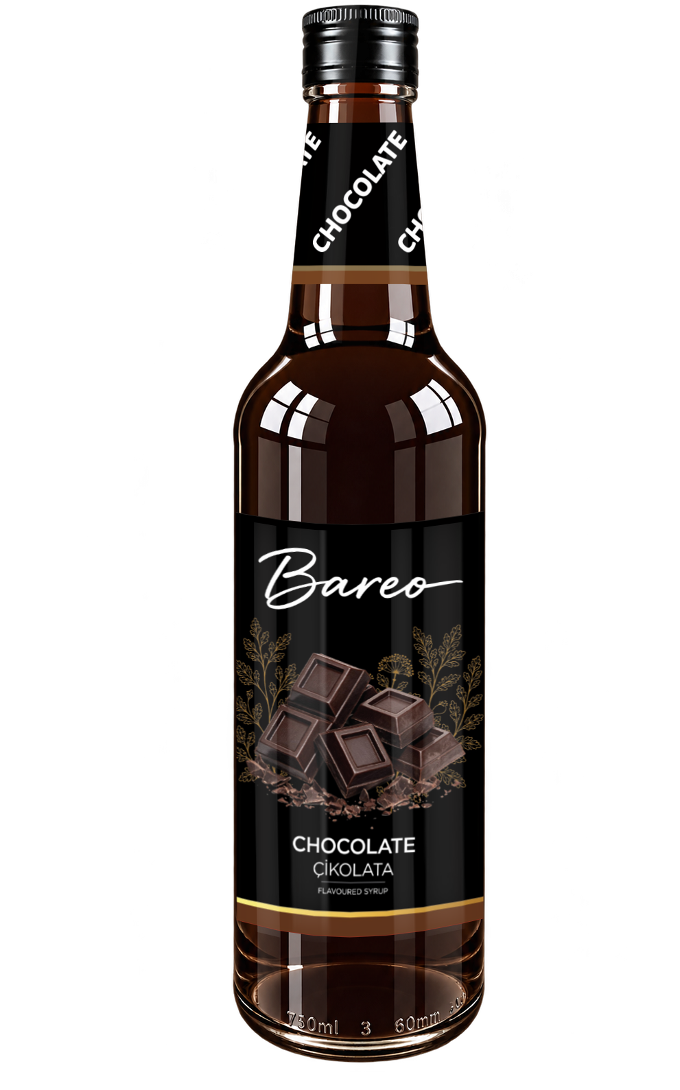 Bareo Çikolata Aromalı Şurup 750 Ml