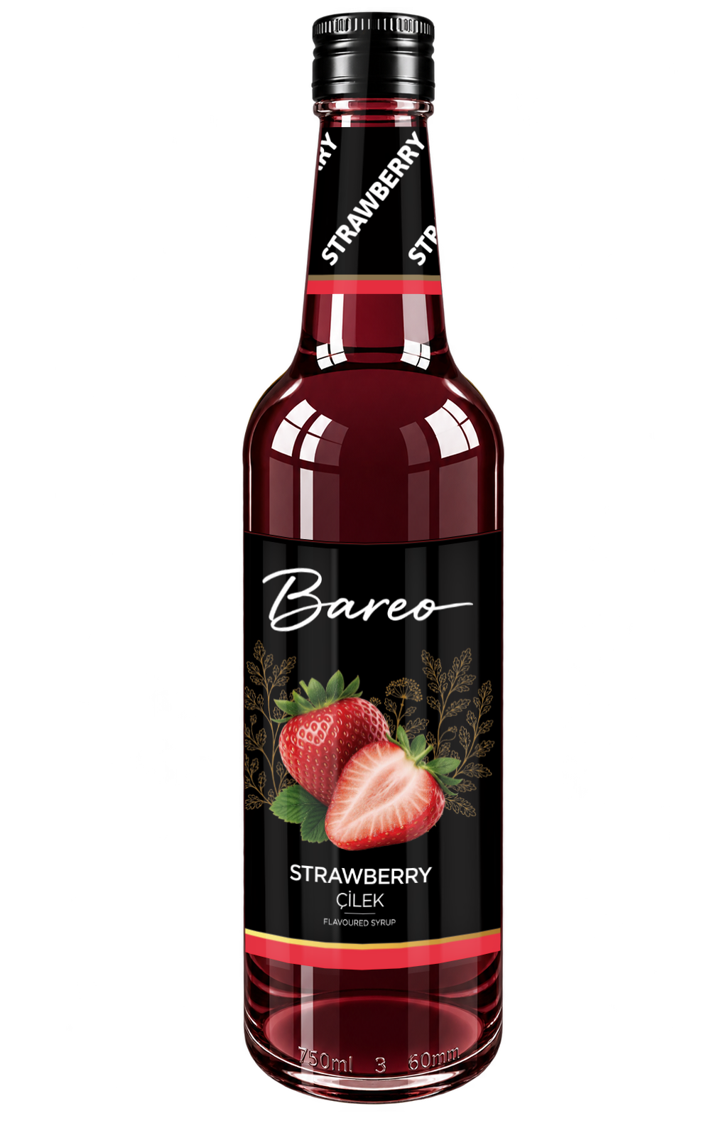 Bareo Çilek Aromalı Şurup 750 Ml
