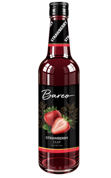 Bareo Çilek Aromalı Şurup 750 Ml