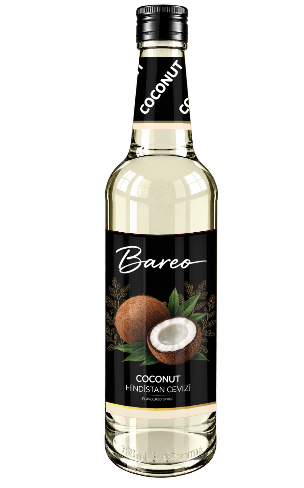 Bareo Hindistan Cevizi Aromalı Şurup 750 Ml