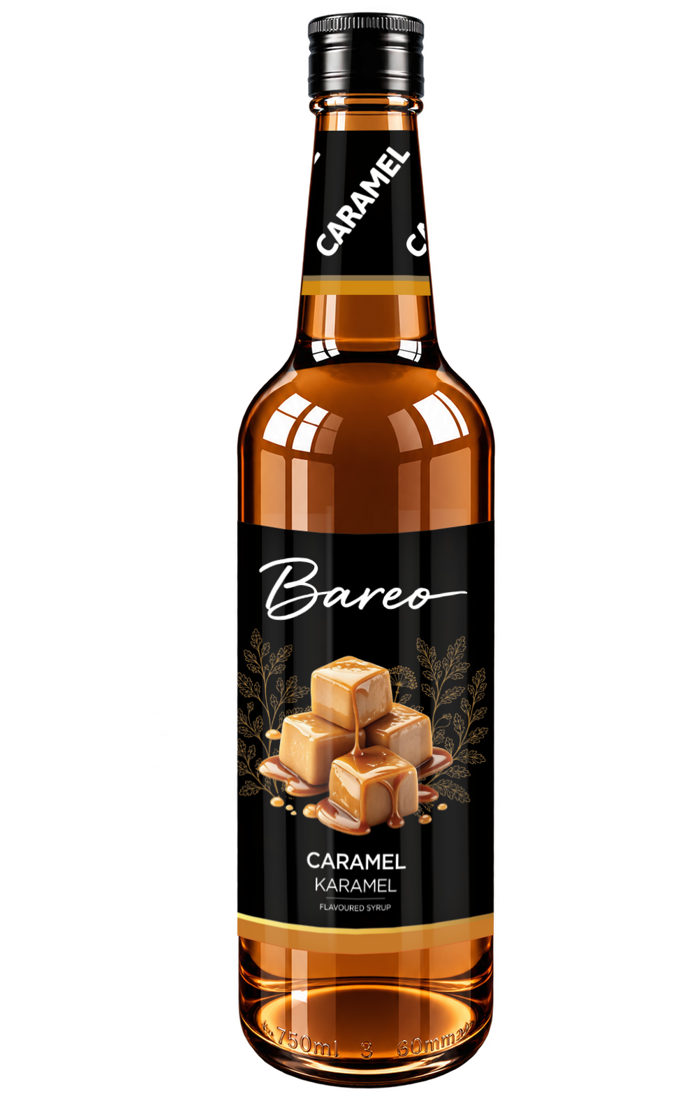 Bareo Karamel Aromalı Şurup 750 Ml