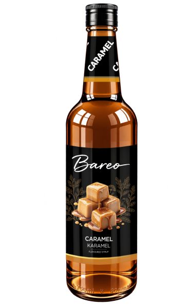 Bareo Karamel Aromalı Şurup 750 Ml