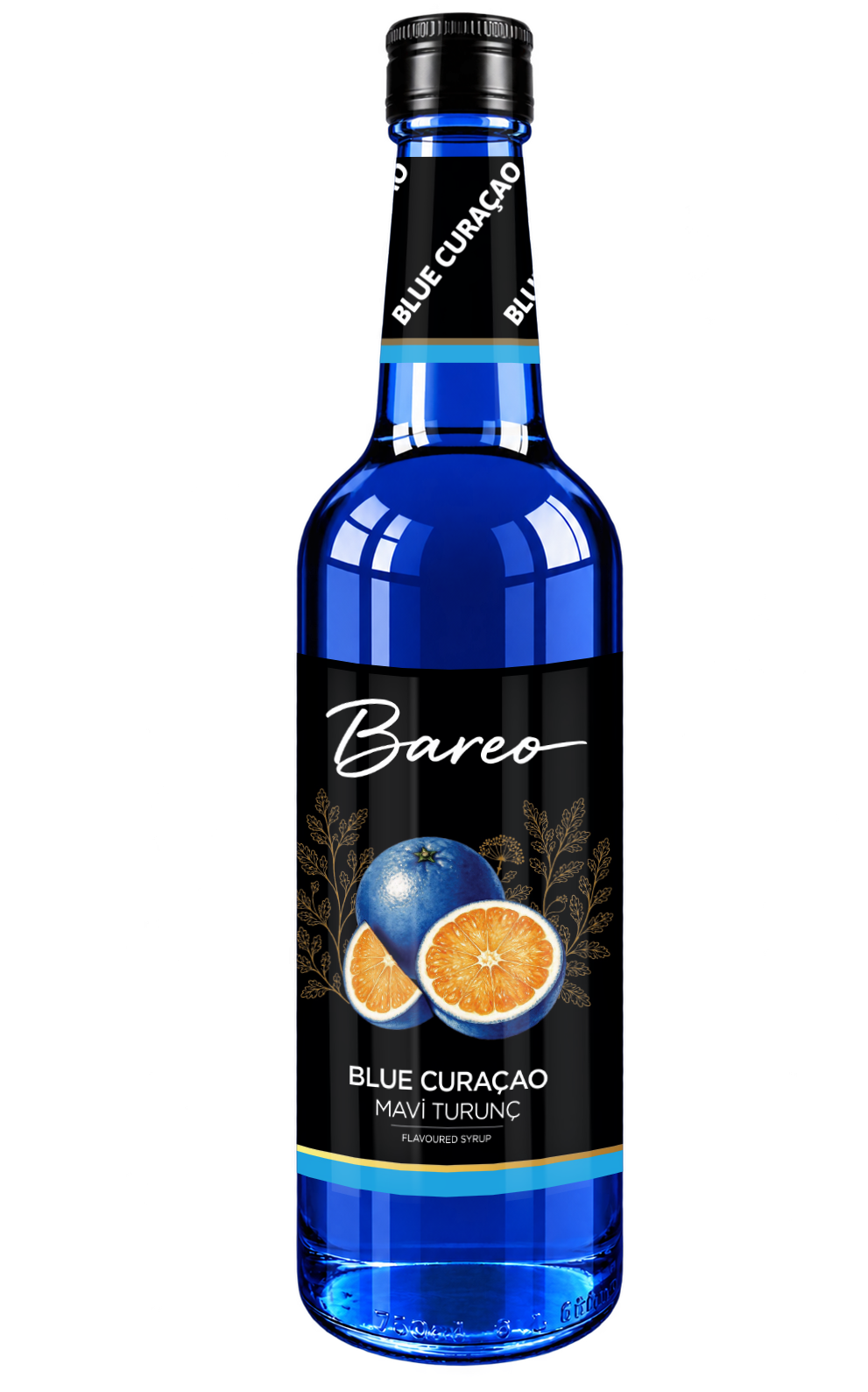 Bareo Mavi Turunç Aromalı Şurup 750 Ml