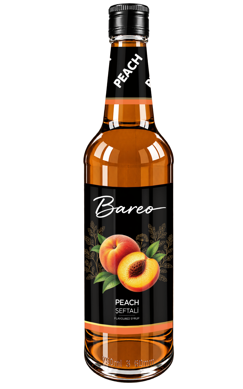Bareo Şeftali Aromalı Şurup 750 Ml