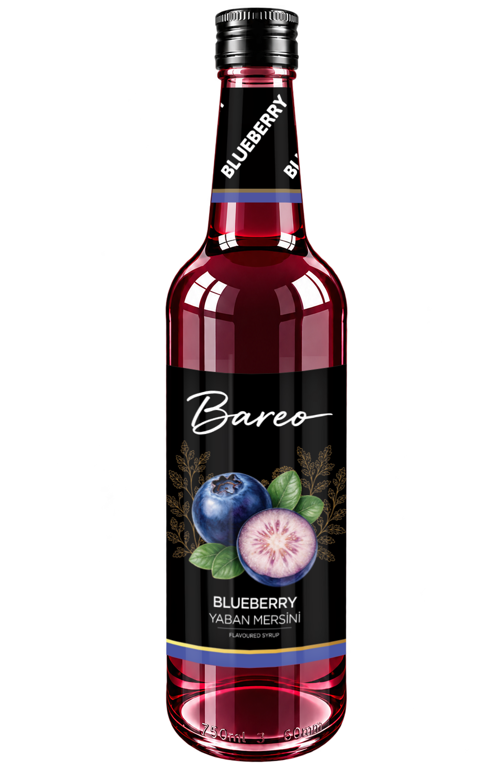 Bareo Yaban Mersini Aromalı Şurup 750 Ml