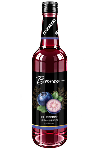 Bareo Yaban Mersini Aromalı Şurup 750 Ml