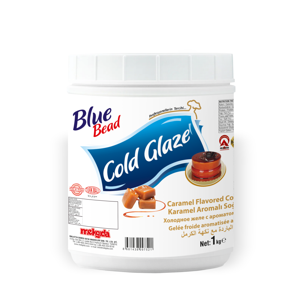 Blue Bead Karamelli Pasta Jölesi 1 KG