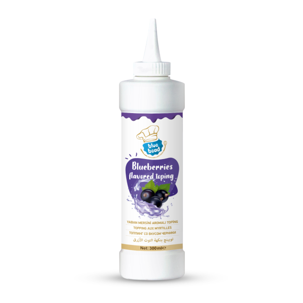 Blue Bead Yaban Mersinli Topping Sos  300 GR