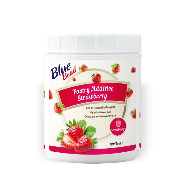 Blue Bead Çilekli Pastacılık Karışımı 1 KG