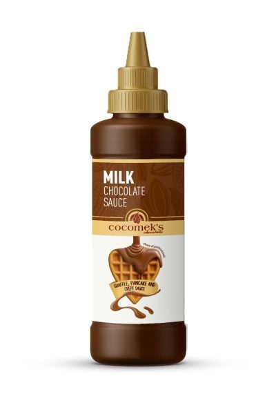 Cocomeks Sütlü Çikolatalı Waffle Krep Pankek Sosu 300 GR