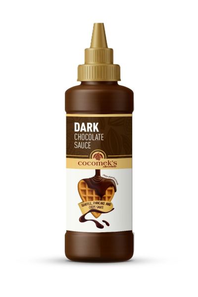 Cocomeks Bitter Çikolatalı Waffle Krep Pankek Sosu 300 GR